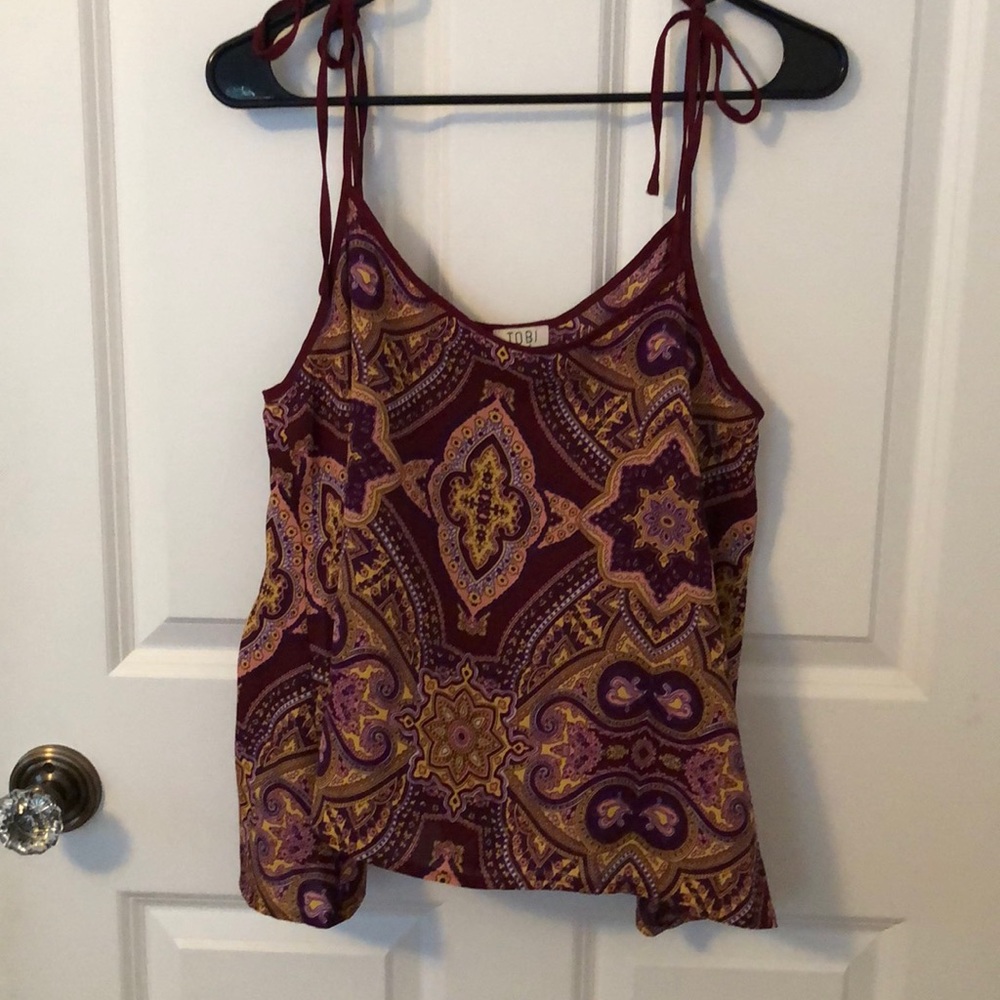 Patterned tank top!
